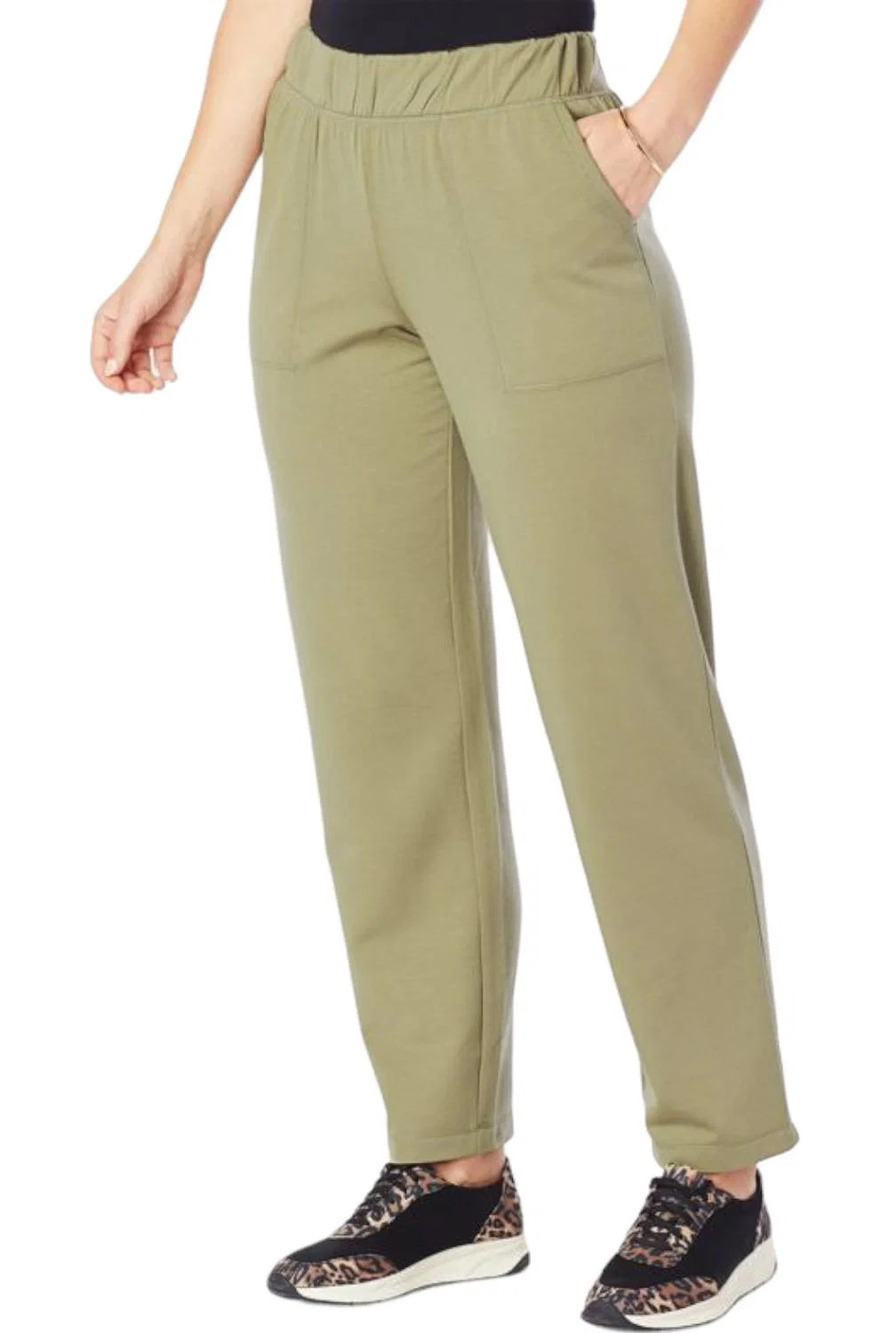Comfort Code Baby French Terry Lounge Pant Safari Green - Regular